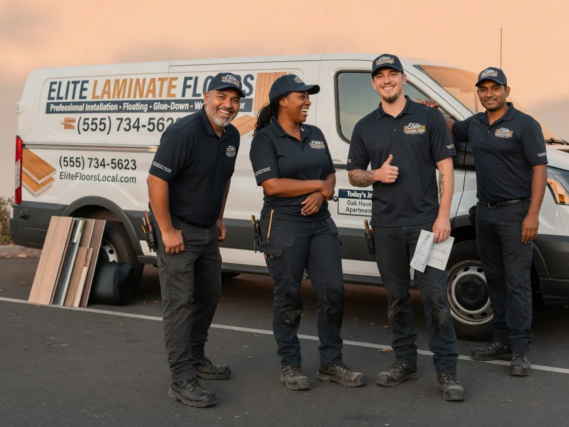 Laminate flooring installation company in Pisgah Forest, NC